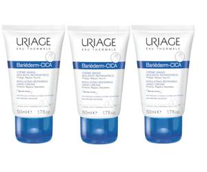 Uriage Bariéderm-Cica Crema Manos Glicerina y Miel de Manuka 3x50 ml