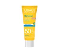 Uriage Bariesun Crema facial con color SPF50+ - Color dorado - Ligera - Se funde perfectamente para una luminosidad saludable - Tacto seco - Resistente al sudor - No comedogénico