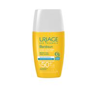 Uriage Bariésun Fluido Solar Ultra Ligero SPF50+ con Vitamina E - Protección Muy Alta UVA/UVB y Luz Azul - Tamaño de Bolsillo - Acabado Invisible - No comedogénico - Ultra Resistente al Agua