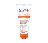Uriage Bariesun Protector Solar Mineral SPF50+ - Rostro y Cuerpo - Muy Alta Protección UVA/UVB y Luz Azul - Ultra Resistente al Agua - No Graso - Sin Perfume - Apto para Piel Sensible - 100ml