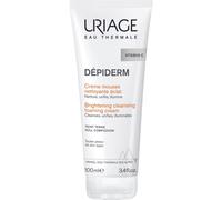 Uriage Depiderm Espuma Limpiadora Iluminadora con Vitamina C Estabilizada y Niacinamida - Corrección y Prevención de Manchas Oscuras. Piel Limpia y Luminosa - Espuma Limpiadora Ultra-Cremosa y Ligera