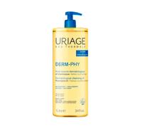 Aceite Limpiador Uriage con Glicerina 25% - 2 en 1: Limpia e hidrata suavemente - Aceite de ducha espumoso para toda la familia - Rostro y cuerpo - Sin jabón, Ph fisiológico, Piel sensible - Sin jabón