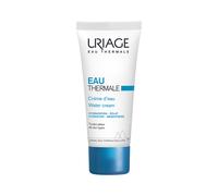 URIAGE EAU THERMALE Crema facial con ácido hialurónico. Hidratación 24h, luminosidad y suavidad. Textura ligera, aroma floral, sin parabenos y no comedogénica.