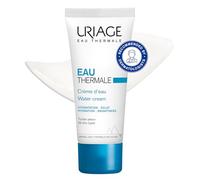 URIAGE EAU THERMALE Crema facial con ácido hialurónico. Hidratación 24h, luminosidad y suavidad. Textura ligera, aroma floral, sin parabenos y no comedogénica.