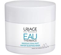 URIAGE EAU THERMALE Mascarilla hidratante de noche con ÁCIDO HIALURÓNICO Y EDELWEISS I Piel renovada como después de 8 horas de sueño. Mascarilla en textura gel sedosa I Aroma floral I Sin parabenos.
