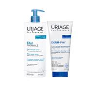 Uriage Eau Thermale Leche Corporal Sedosa + Derm-Phy Crema Limpiadora Pack