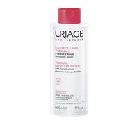 Uriage Agua Micelar Termal para Piel Sensible - Rostro y Ojos - 3 en 1: Limpia, Desmaquilla y Calma - Sin aclarado - Aroma Afrutado y Floral - 96% Ingredientes de Origen Natural - 500ml
