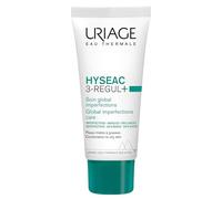 Uriage Hyseac 3-Regul+ Cuidado Global Anti-imperfecciones con 6.8% AHA & Zinc - Reduce los Granos, Limita las Marcas y la Recurrencia