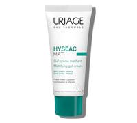 Uriage Hyseac Mat Gel-crema Matificante - Reduce los brillos de la piel, absorbe el exceso de sebo y reduce la apariencia del tamaño de los poros - Base e hidratante para piel mixta a grasa - Base de