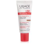 URIAGE ROSELIANE CC Cream SPF30 con Extracto de Ginseng - Cubre las rojeces, unifica el tono de la piel y ofrece una acción calmante de larga duración