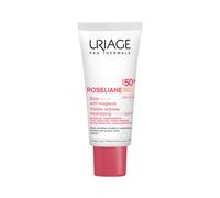 Uriage Roséliane CC Cream SPF50+ con Ginseng y Extracto de Alga Parda - Disimula Rojeces y Unifica el Tono de la Piel - Tono Claro - No Comedogénica - Apta para Piel Sensible - 40ml
