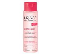 URIAGE ROSELIANE Limpiador facial Antirojeces con CALÉNDULA, ROSA y ACEITE DE ALBARICOQUE | Limpia y alivia las rojeces. Fluido lechoso fresco | Sin parabenos | Seguro para piel sensible