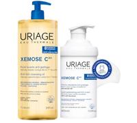 Uriage Xemose C8+ Crema Relipidizante Anti-picor 400 ml + Uriage Xemose C8+ Aceite Limpiador Anti-picor 1 L
