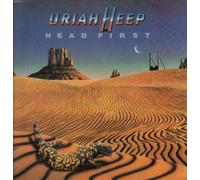 URIAH HEEP - HEAD FIRST LP (VINYL ALBUM) UK BRONZE 1983