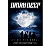 Uriah Heep Living the Dream (CD) Collector's Album with DVD