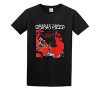 Uriah Heep The Magicians Birthday Rock Metal Harajuku Distressed Hip Hop Cool Animal T-Shirt Black 3XL