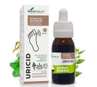 Uricid Composor 32, 50 ml, Soria Natural | Vara de oro - Ortiga blanca y galium - Hierbabuena - Bienestar renal - Eliminación de líquidos