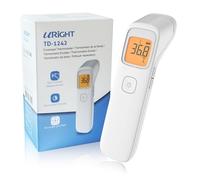 Uright Termómetro infrarrojo sin contacto frente para adultos y niños, medición rápida precisa