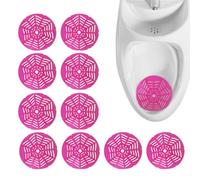 Urinal Odor Eliminator - Deodorizing Screen Inserts, Toilet Freshener Mats | Commercial Bathroom Cleaning Mat Set Solution, Long Lasting Air Neutralizer Pad with Scent for Public Restroom Urinals