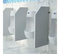 Urinal Partit - Orinal impermeable Sn para inodoros, hoteles, baños públicos, paneles de privacidad montados en la pared para orinales de hombre (2 piezas)