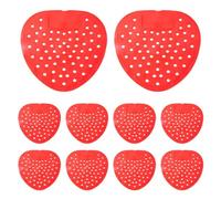 Urinal Screen Deodorizer - 10 Pack, Anti-Clog Filter, Fragrance Discs, 30-D