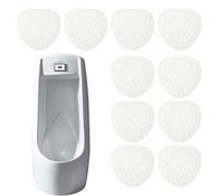 Urinal Screen Deodorizer - PP + Active Agent + Essential Oil | Eco Friendly Filter Air Freshener 10PCS Urinal Mat | Multifunctional Úrinal Pad Safe For Restrooms Toilets