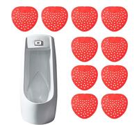 Urinal Screen Deodorizer - PP + Active Agent + Essential Oil | Eco Friendly Filter Air Freshener 10PCS Urinal Mat | Multifunctional Úrinal Pad Safe For Restrooms Toilets