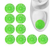 Urinal Screen Deodorizer, Urinal Screen, Toilet Smell Refresher, Urinal Mats, Toilet Smell Refresher, 10x Powerful Deodorizing Action and Long-lasting Freshness Versatile Use for Bathroom School