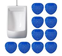 Urinal Screen Mat - 10 Piece Eco Friendly Natural Urinal Mat