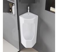 Urinario Comercial a Prueba De Derrames para con Lavabo Y Grifo,diseño a prueba de derrames para hombres, ideal para baños comerciales y públicos(Floor drainage)