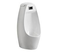 Urinario de Pared Automático de Cerámica, con Sensor, Pre-Humedecimiento, Anti-Obstrucción para Baño Comercial