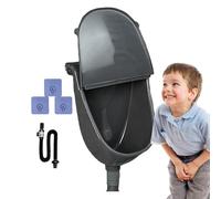 Urinario De Pared Con Tapa, Urinario Para Baño Con Cubierta Y De Descarga, Inodoro Desviador De Con Descarga Ajustable Y Manguera Para Hogar Jardín Exteriores
