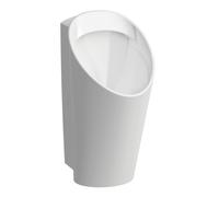 Urinario de succión LAUFEN Lema, L/A/H: 350/420/730 mm, sin borde, con control eléctrico, Bluetooth, H8411920004011, Color: Blanco