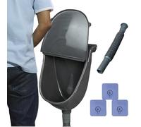 Urinario Exterior Para Patio Trasero, Desviador de para Dormitorio, Inodoro Montado En Pared Con Tapa Sin Olores Para Casa Autocaravana Hombres Dormitorio Jardín