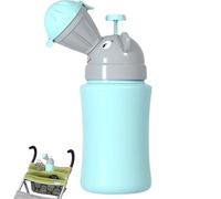 Urinario Portátil Para Niños Pequeños - Baño Viaje Plegable Con Cierre Hermético | Botella Pipí Emergencia Para Camping Coche Y Viajes Carretera | Diseño Unisex Paraa Niños Y Niñas, Higiénico Reutiliz