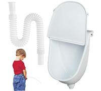Urinarios de plástico perfectos para hombres urinares sin olor sin olor a la pared con la función de enjuague de la cubierta perfecta para el jardín de la casa del dormitorio de la autocaravana bla