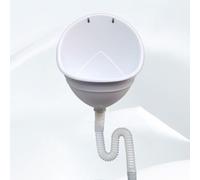 Urinarios de plástico Urinarios Masculinos sin Agua con Manguera,Desviador de urinario de baño público para Acampar al Aire Libre Grande,Urinarios con Descarga de Pared Inodoro de compostaje