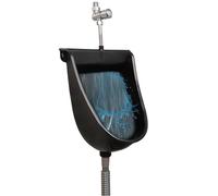 Urinarios para hombres Urinario de lavado de alta eficiencia para hombres montado en la pared, urinarios de inodoro estándar de plástico resistente para baños
