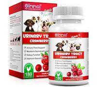 Urinary Tract para Perros - arándano Rojo y vinagre de Manzana para apoyar vías urinarias y vejiga - para Todos los Perros - complemento Diario - 180 Comprimidos - Calidad de Alemania