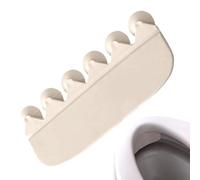 Urine Guard for Toilet Seat - Portable Potty Training Blocker, 5.91x2.56 Inches Toilet Splash Guard with Adhesive Stay-Put Strips, Bathroom Hygiene Accessory for Home and Hotel