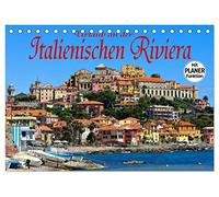 Urlaub an der Italienischen Riviera (Tischkalender 2026 DIN A5 quer), CALVENDO Monatskalender: Von Sanremo bis zur Cinque Terre