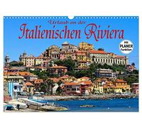 Urlaub an der Italienischen Riviera (Wandkalender 2026 DIN A3 quer), CALVENDO Monatskalender: Von Sanremo bis zur Cinque Terre