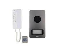 URMET 1122/601 KIT DE INTERFONIA UNIFAMILIAR Y BIFAMILIAR, 4+N, COMPLETO CON MIC