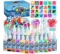 URMYWO Aqua Gelz, 3D Magic Water Elf Kit con 20 Geles y 24 Moldes para Manualidades Niños Creativas, Juguetes DIY, Juegos Educativos y Regalo Original para Niños y Niñas a Partir de 3 Años