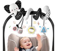 URMYWO Juguetes para Bebés 0-3 Meses Sensoriales Montessori, Juguete Hamaca BabyBjorn, Juguetes para Carrito Bebe, Regalos Bebe - Colgable en Cochecito, Cuna, Silla de Auto para 0-6 Meses