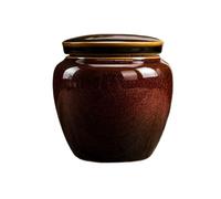 Urna Cenizas Perro Urnas de cremación pequeñas cerámica for Cenizas Perros y Gatos. Urna funeraria Conmemorativa en Miniatura for Compartir for Mascotas(Color4)