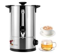 Urna Comercial De Agua Caliente Y Café De Acero Inoxidable, 8l-45l, Temperatura Ajustable 30-110°C, Dispensador De Caldera Eléctrica Para Buffet, Catering, Fiesta, Oficina, Boda 25L/6.6Gal