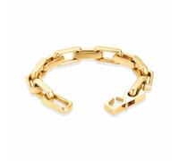 Urna Conmemorativa para Cenizas Clip Enlace Ajustable Recuerdo para Un Ser Querido Joyería De Cremación Brazalete para Hombres Mujeres-Oro-20cm