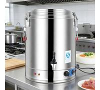 Urna de catering comercial de gran capacidad, dispensador de caldera de agua caliente, acero inoxidable, control de temperatura de 30-110 °C para cafetería, oficina, hogar y catering
