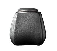 Urna de cerámica para cenizas de perro, gato, contenedor conmemorativo funerario con diseño de piedra tumba para animales pequeños, 11 x 11,6 cm (estilo 6)